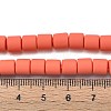 Handmade Polymer Clay Bead Strands X-CLAY-ZX006-01-37-4