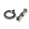316 Stainless Toggle Clasps X-STAS-D303-06AS-2