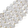 Natural Quartz Crystal Beads Strands G-K387-A16-03-2