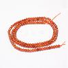 Natural Garnet Beads Strands G-F460-47-2