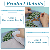 4Pcs Polyester Embroidery on Clothing Patches DIY-FG0007-83-3