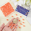 100Pcs Dyed Synthetic Coral Beads CORA-SC0001-19A-3