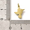 304 Stainless Steel Enamel Charms STAS-R153-17G-3