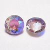 Faceted Glass Rhinestone Charms RGLA-F051-10mm-001PS-2