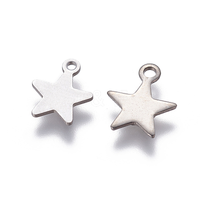 Tarnish Resistant 304 Stainless Steel Charms STAS-G190-27P-A-1