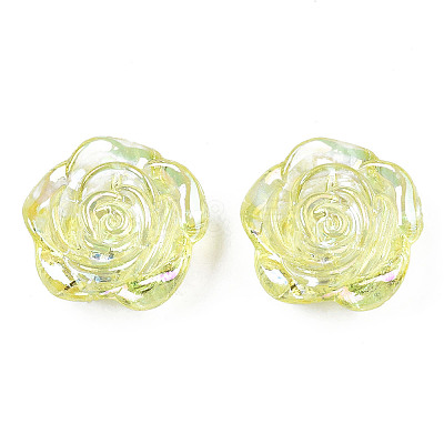 Transparent Acrylic Beads LS-TACR-N006-64E-1