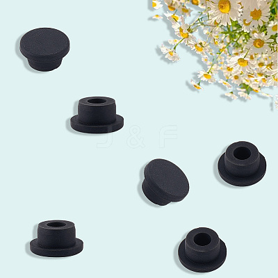 10Pcs Silicone Hole Plugs AJEW-GF0011-66F-1