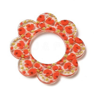 Acrylic Pendants OACR-O007-04E-1