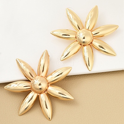 Alloy Stud Earrings EJEW-D300-02G-01-1