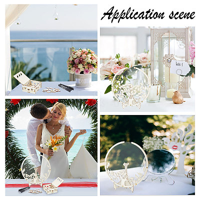 1 Set Wedding Guest Book Alternative AJEW-CP0005-27-1