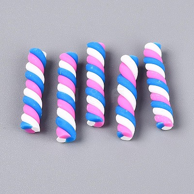 Handmade Polymer Clay Beads CLAY-N012-02D-1