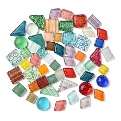 Glass Cabochons MOSA-L001-01A-02-1