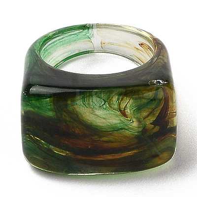 Resin Finger Rings RJEW-Z007-01A-1
