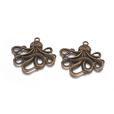 Tibetan Style Alloy Big Pendants LS-TIBEP-A15669-AB-NR-1