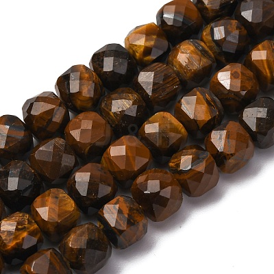 Natural Tiger Eye Beads Strands G-H028-A01-06-1