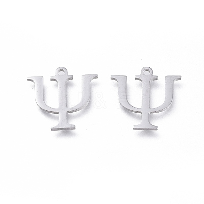 Non-Tarnish 304 Stainless Steel Charms STAS-L263-23P-1