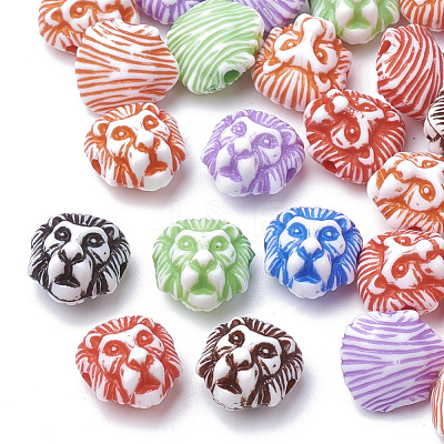 Craft Style Acrylic Beads MACR-Q226-08-1
