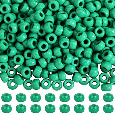 500Pcs Opaque Plastic Beads KY-SZ0001-44D-1