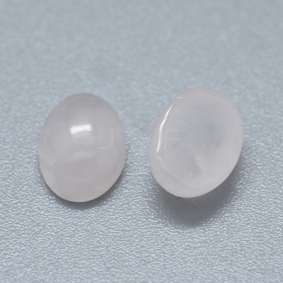 Natural Rose Quartz Cabochons G-F656-08-1