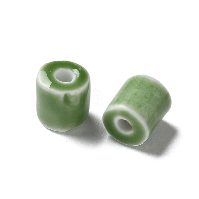 Handmade Porcelain Beads X1-PORC-L080-I16-1
