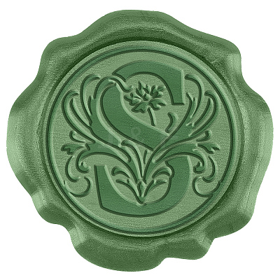 50Pcs Adhesive Wax Seal Stickers DIY-CA0006-13I-1