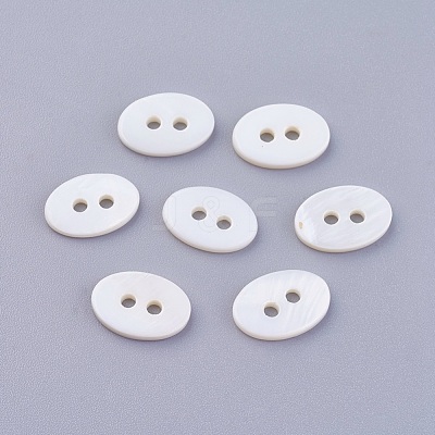 2-Hole Shell Buttons BSHE-P026-20-1