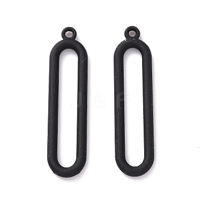 Spray Painted Alloy Pendants FIND-G030-11-1
