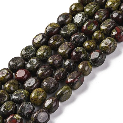 Natural Dragon Blood Beads Strands G-G146-A28-01-1