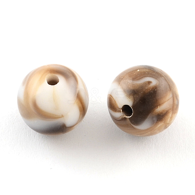 Opaque Acrylic Beads SACR-R853-12mm-207-1