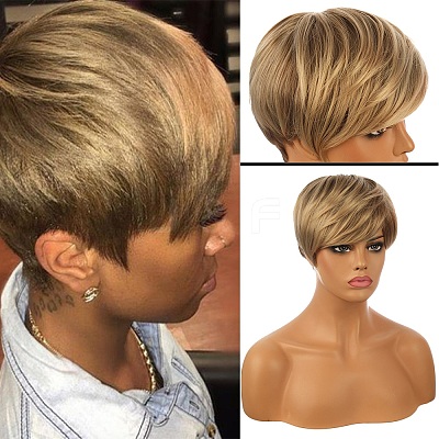 Short Pixie Cut Wigs for Women OHAR-E013-02-1