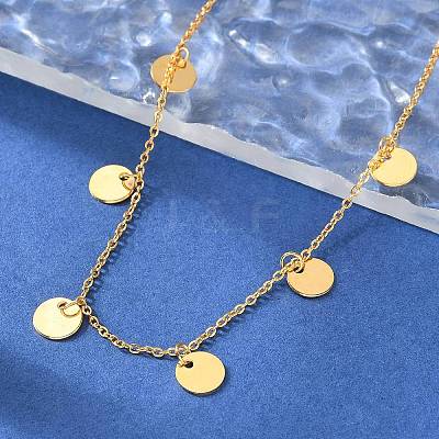 304 Stainless Steel Cable Chain Bracelets for Women BJEW-A036-25G-1