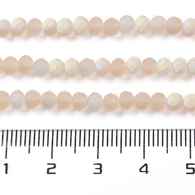 Transparent Glass Beads Strands EGLA-A034-T4mm-MB20-1