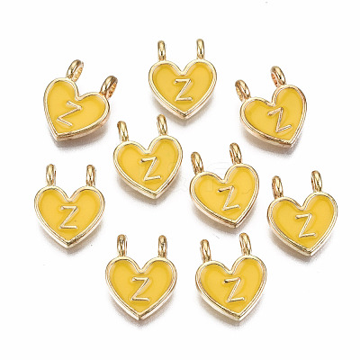 Alloy Enamel Charms ENAM-T012-02Z-RS-1