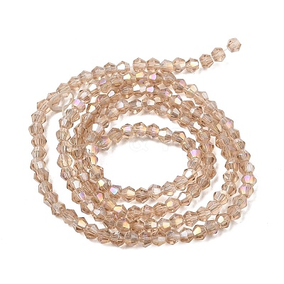 Glass Beads Strands EGLA-S056-2mm-09-1