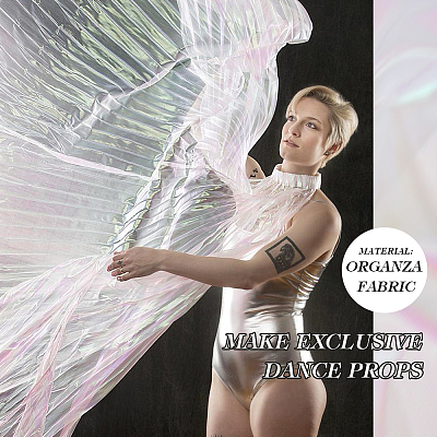 Laser Gauze Fabric DIY-WH0308-421C-1