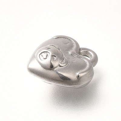 Anti-Tarnish 304 Stainless Steel Charms STAS-I321-62P-1