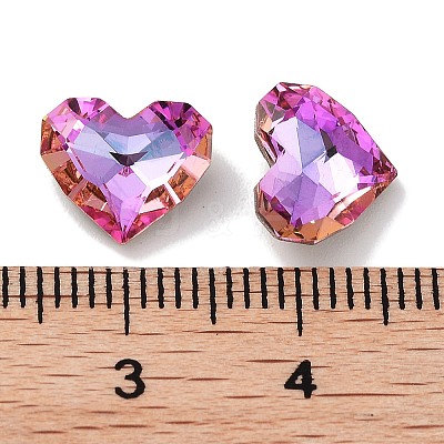 Glass Rhinestone Cabochons RGLA-G020-04D-D502-1