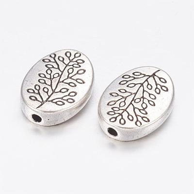 Tibetan Silver Alloy Beads X-LFH10181Y-NF-1