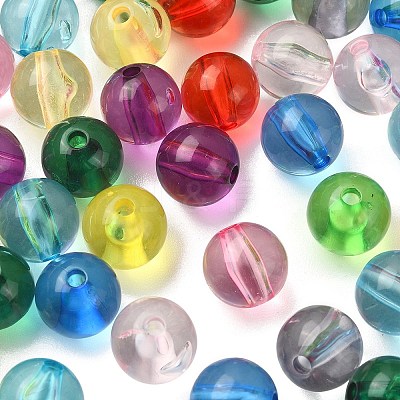 Transparent Acrylic Beads MACR-YW0002-72A-1