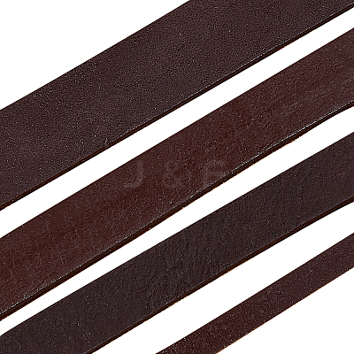 Flat Cowhide Leather Cord WL-GF0001-08B-02-1