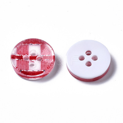 Resin Buttons BUTT-N017-01E-1