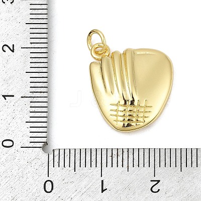 Brass Pendants KK-S527-08G-1