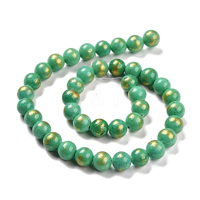 Natural Mashan Jade Beads Strands LS-G-F670-A02-10mm-1
