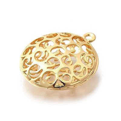Brass Pendants KK-E792-29G-02-1