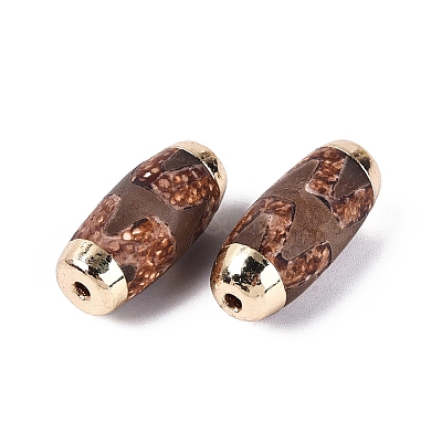 Tibetan Style dZi Agate Beads G-N359-08A-1