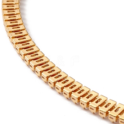 Cubic Zirconia Tennis Necklaces NJEW-G017-01D-G-1