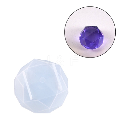 Diamond Ice Ball Silicone Molds X-DIY-I036-20A-1