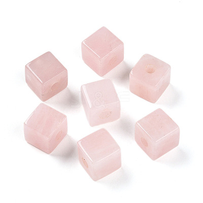 Natural Rose Quartz European Beads G-N345-07A-10-1