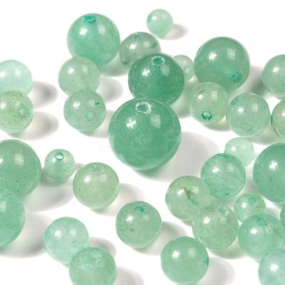 340Pcs 4 Sizes Natural Green Aventurine Beads G-LS0001-23-1