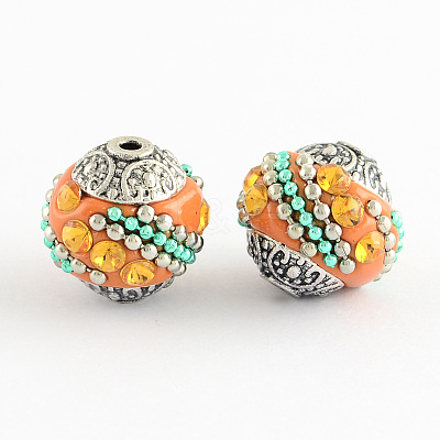 Handmade Indonesia Beads IPDL-R437-06-1